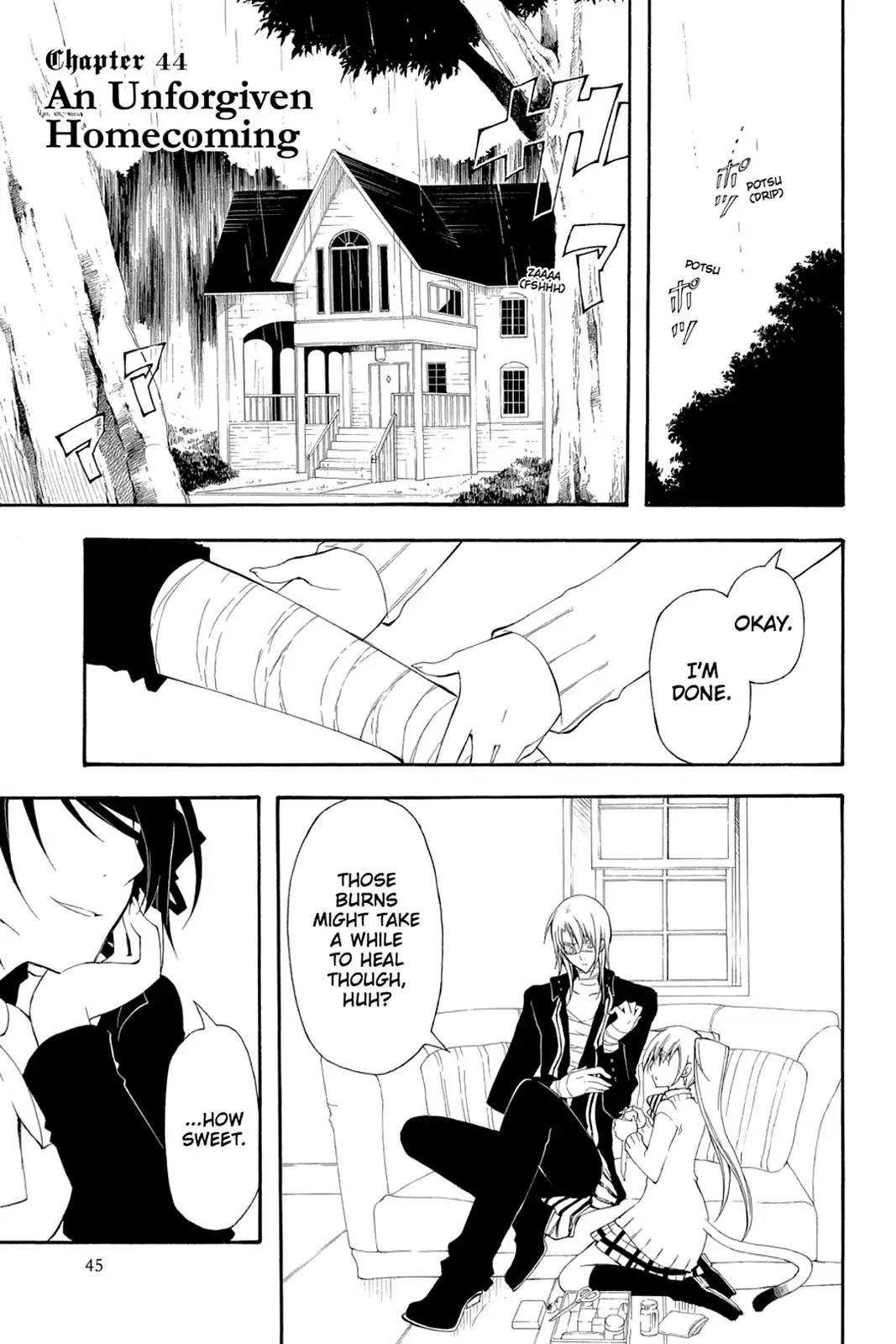 Bloody Cross Chapter 44 page 1 - Chapter 44: An Unforgiven Homecoming