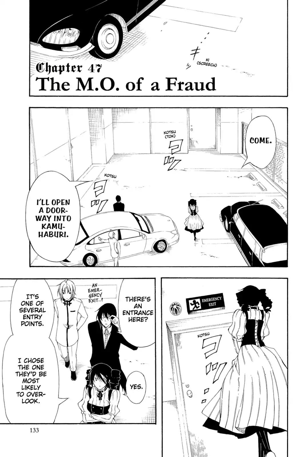 Bloody Cross Chapter 47 page 1 - Chapter 47: The M.O. of a Fraud
