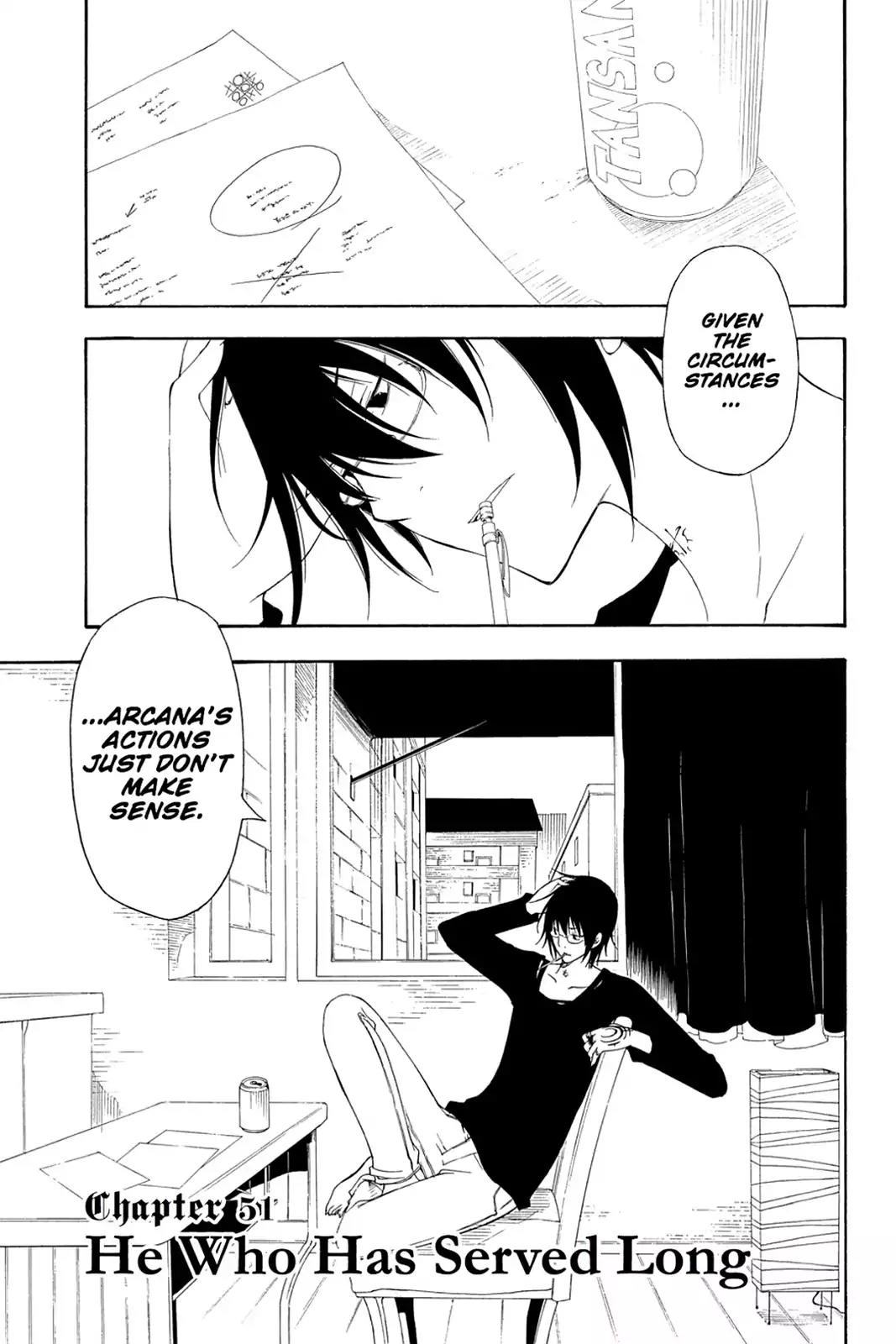 Bloody Cross Chapter 51 page 1 - Chapter 51: He Who Has Served Long