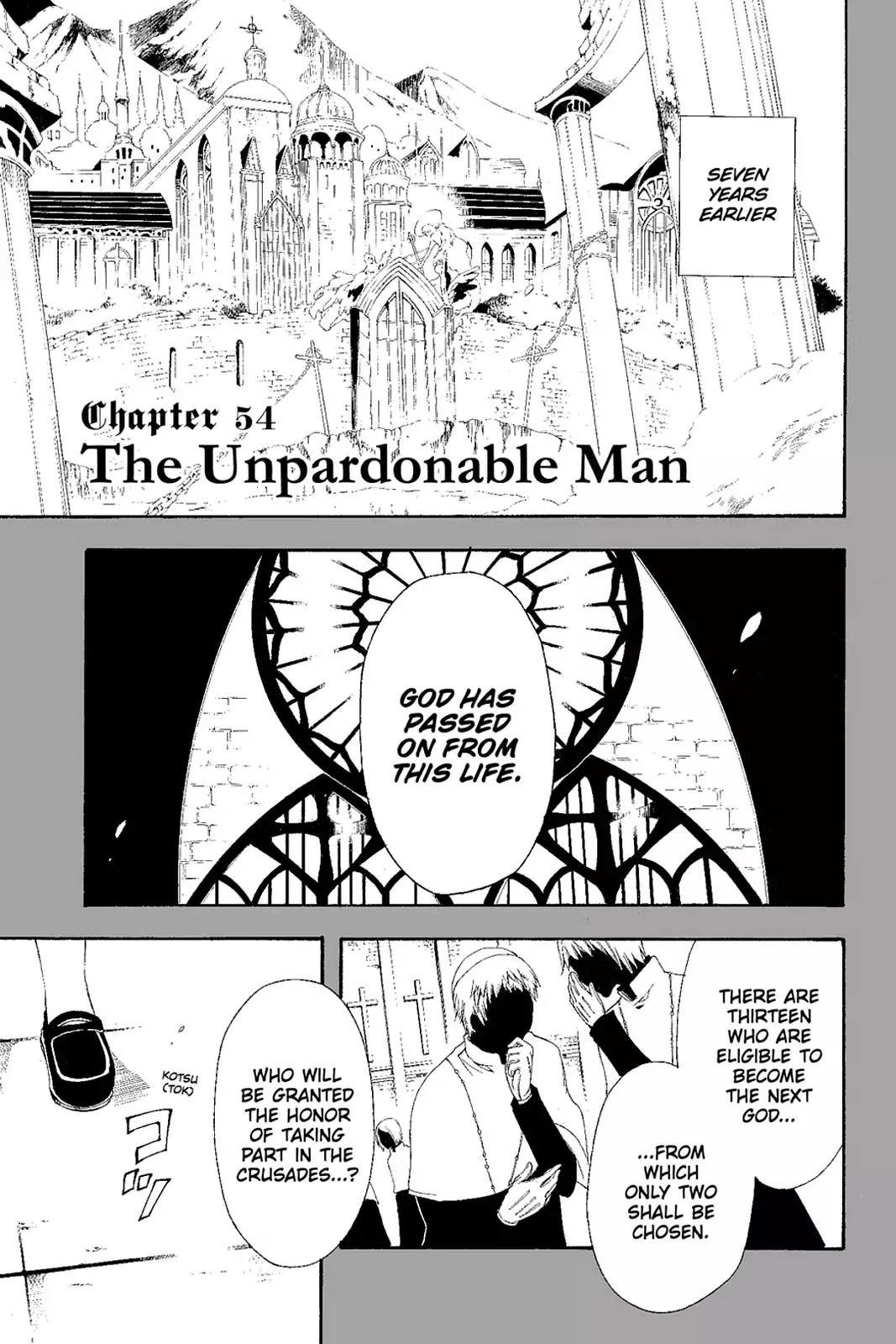 Bloody Cross Chapter 54 page 1 - Chapter 54: The Unpardonable Man