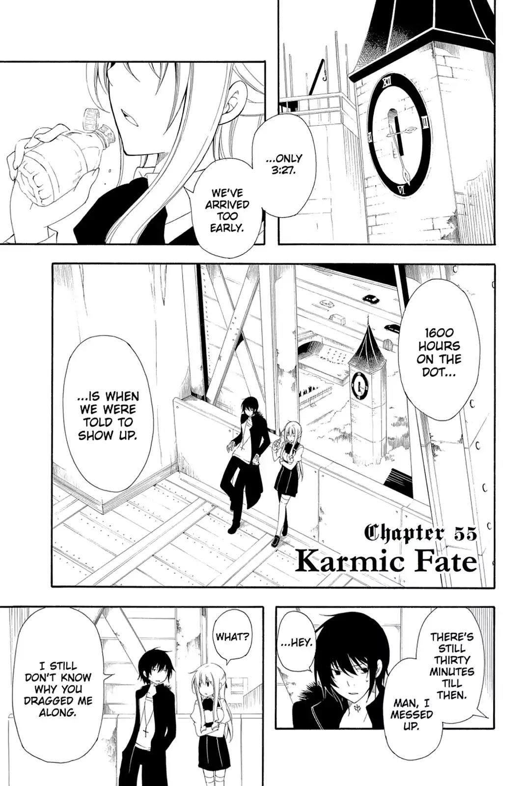 Bloody Cross Chapter 55 page 1 - Chapter 55: Karmic Fate
