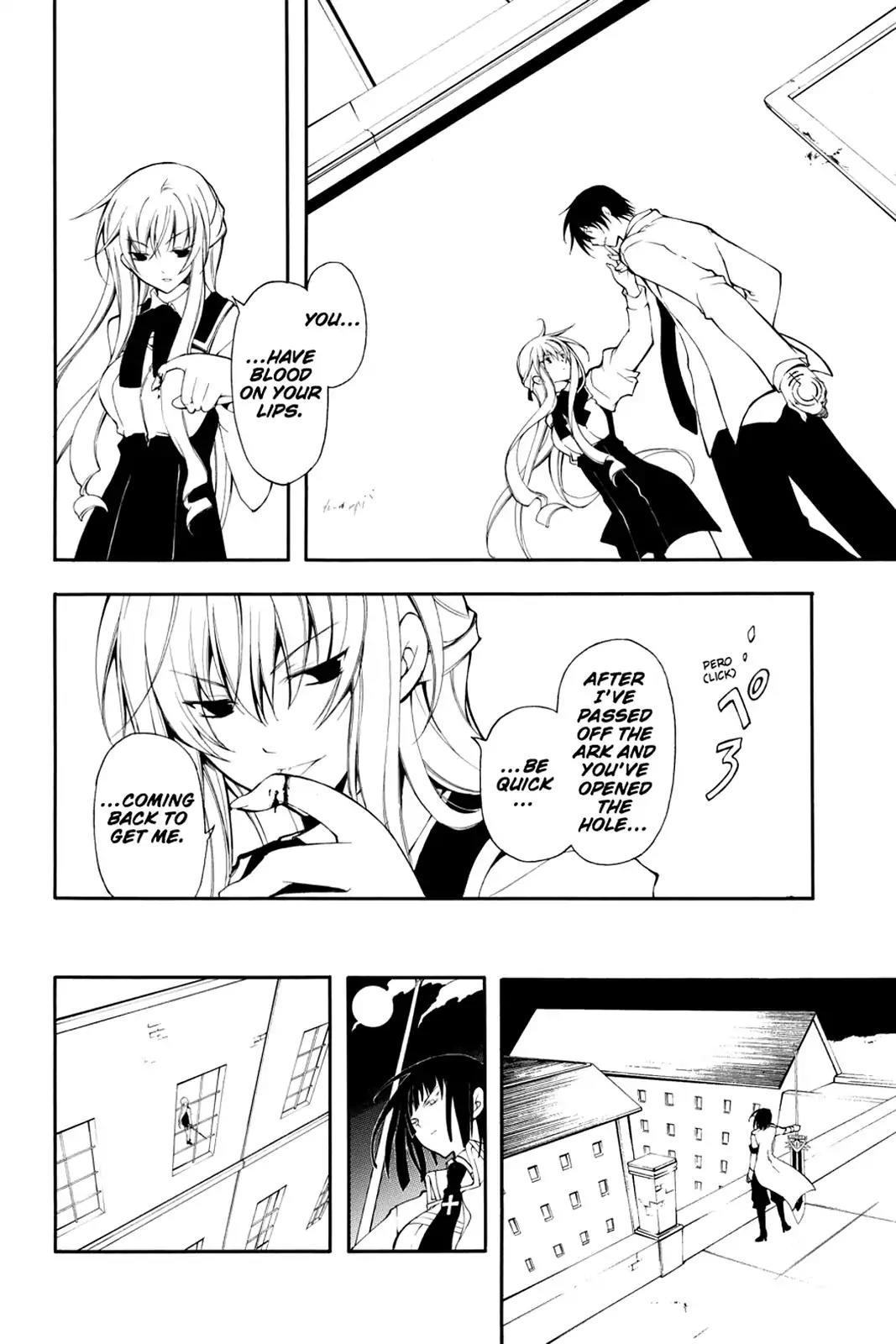 Bloody Cross Chapter 6 page 13 - Chapter 6: The Duo's Relationship