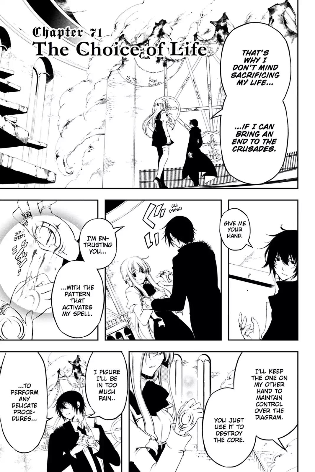 Bloody Cross Chapter 71 page 1 - Chapter 71: The Choice of Life
