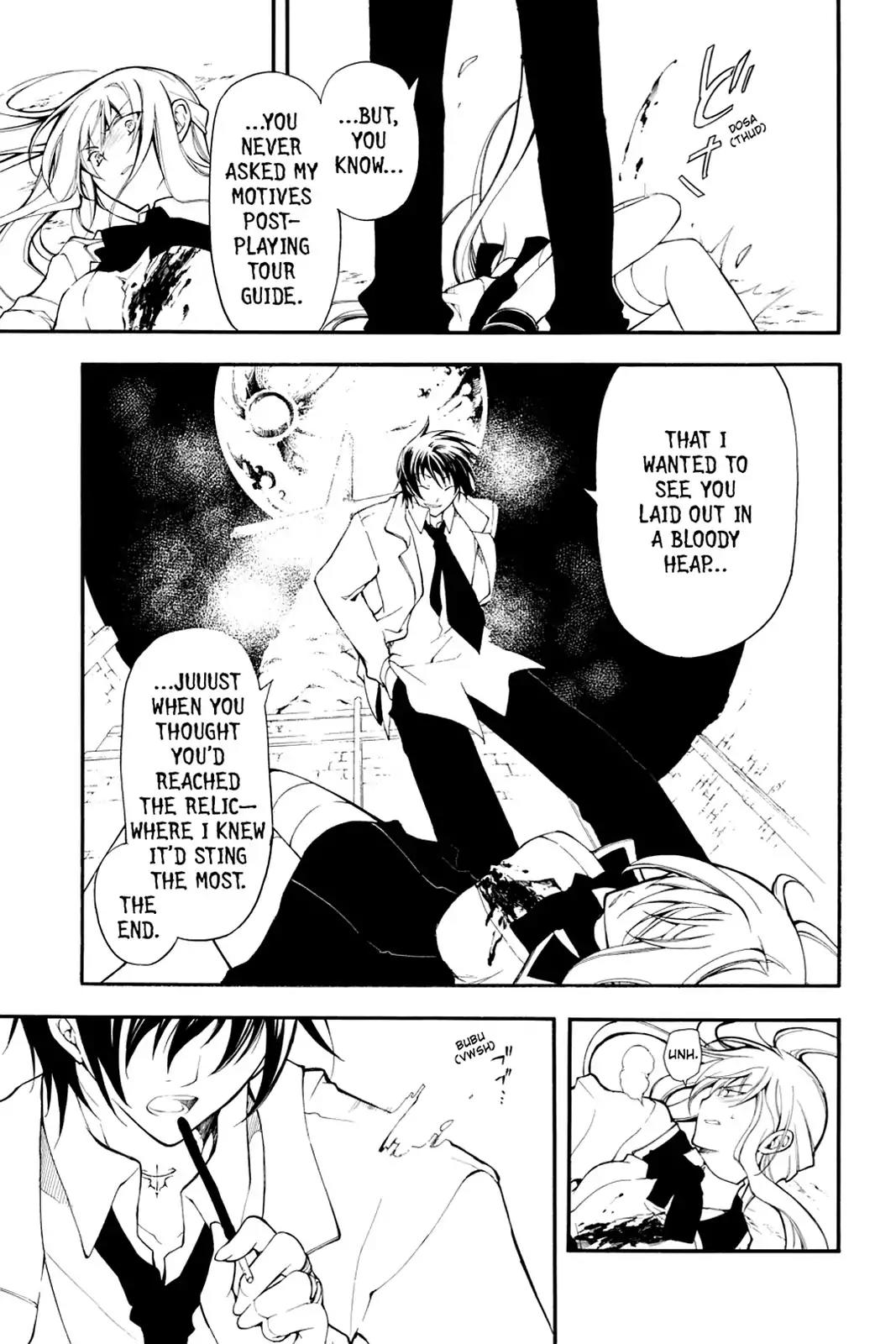 Bloody Cross Chapter 8 page 35 - Chapter 8: The Whereabout of the Full Moon