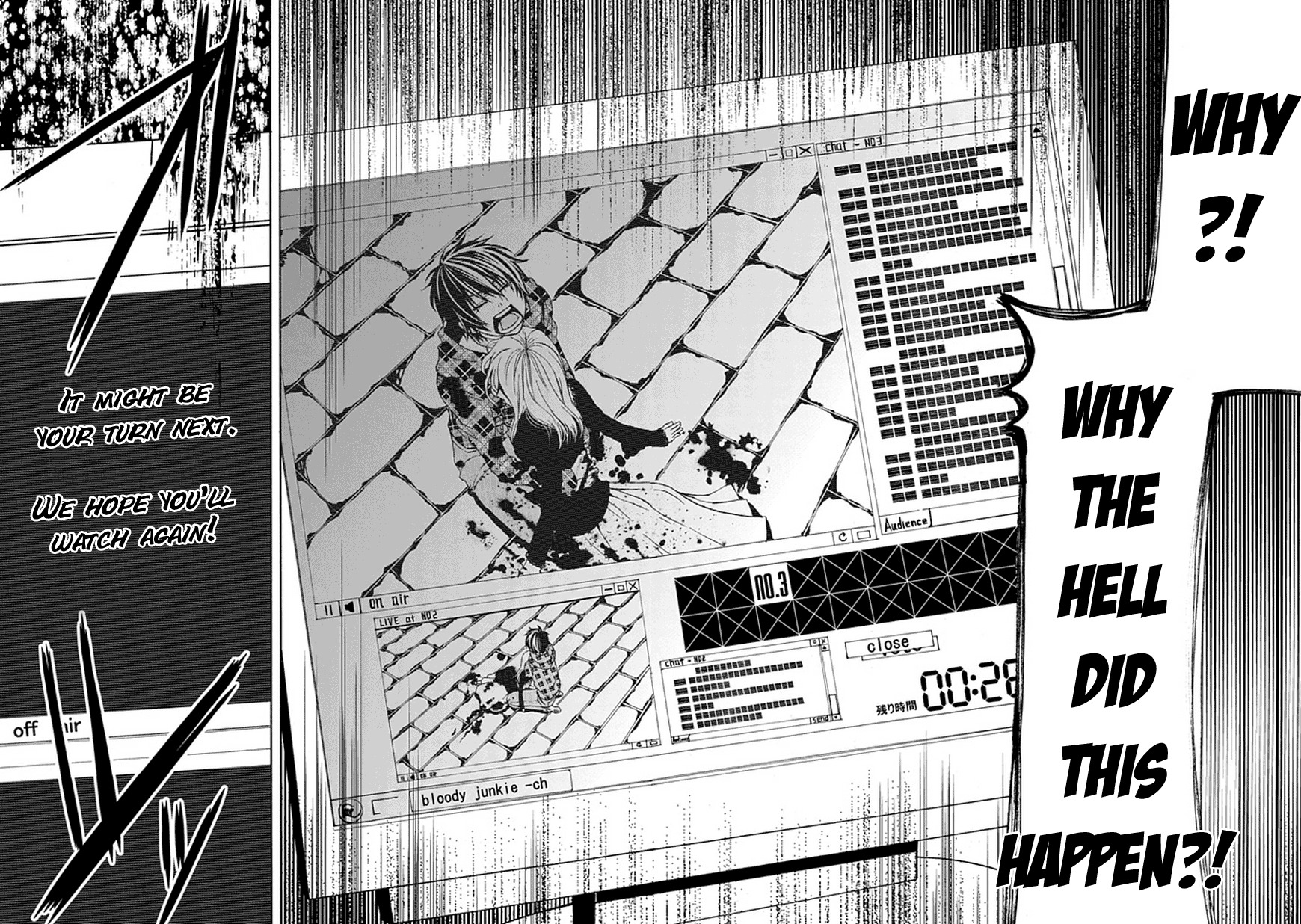 Bloody Junkie Chapter 1 page 3 - Chapter 1: Freak Show Cage