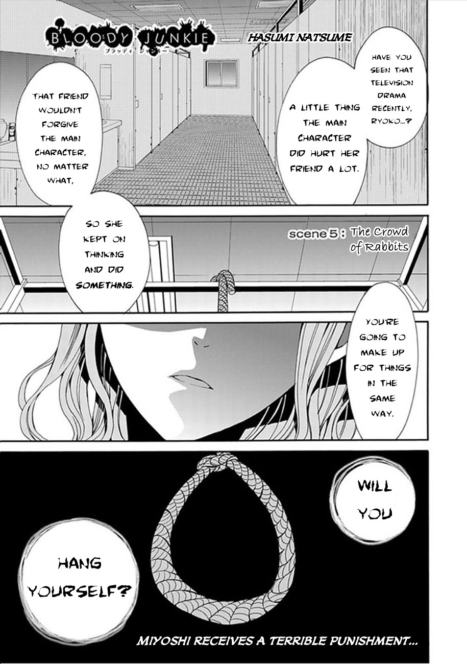 Bloody Junkie Chapter 5 page 2 - Chapter 5: The Crowd of Rabbits