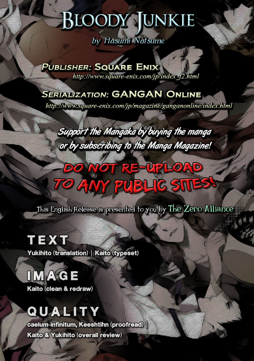 Bloody Junkie Chapter 9 page 1 - Chapter 9: You Did It, Didn't You Natsumi Hirose?