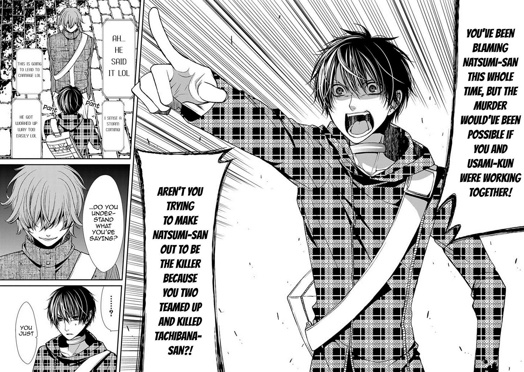 Bloody Junkie Chapter 9 page 34 - Chapter 9: You Did It, Didn't You Natsumi Hirose?