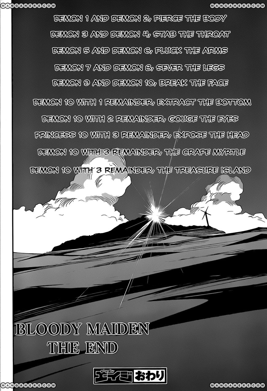 Bloody Maiden: Juusanki no Shima Chapter 11 page 37 - Chapter 11 : World Painted Blood [End]