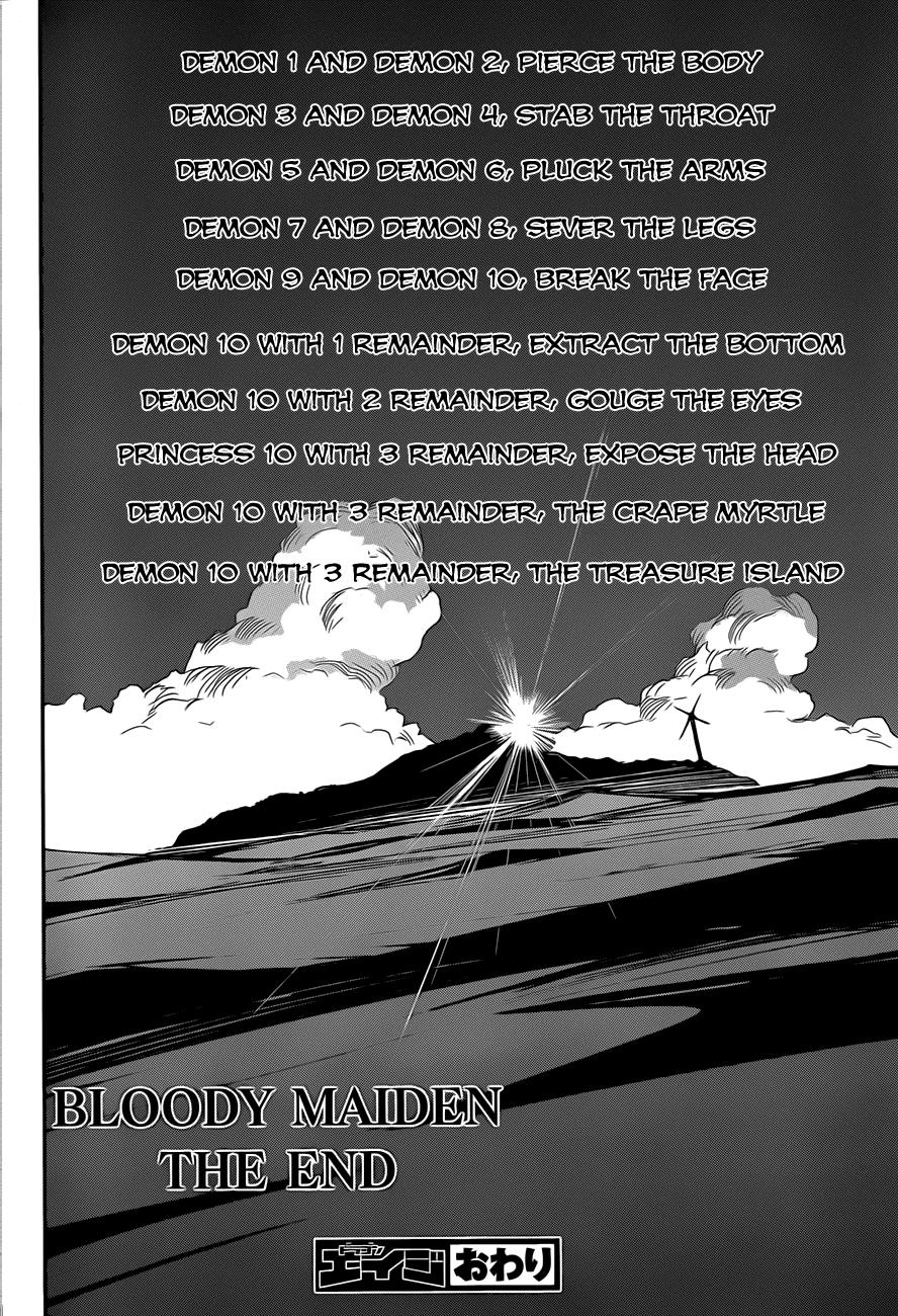 Bloody Maiden - Toomarimiki no Shima Chapter 11 page 35 - Chapter 11: [End]