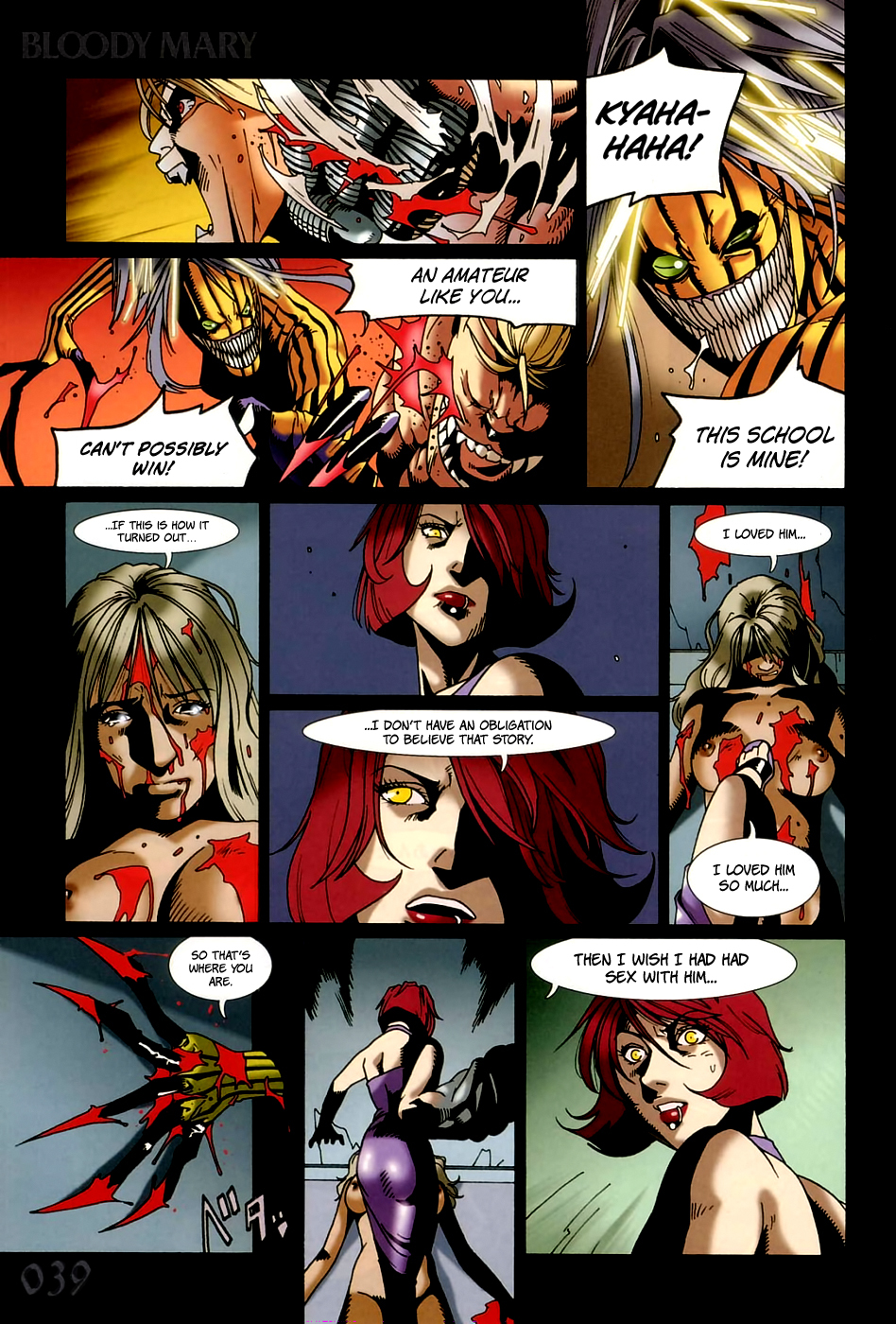 Bloody Mary Chapter 2 page 16 - Chapter 2: sympathy