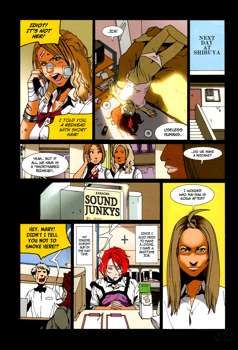 Bloody Mary Chapter 2 page 5 - Chapter 2: sympathy