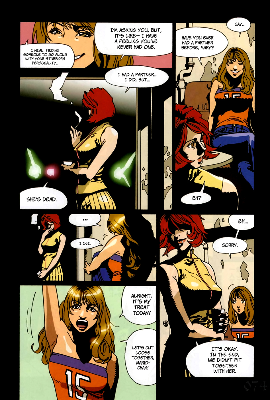 Bloody Mary Chapter 4 page 4 - Chapter 4: partner