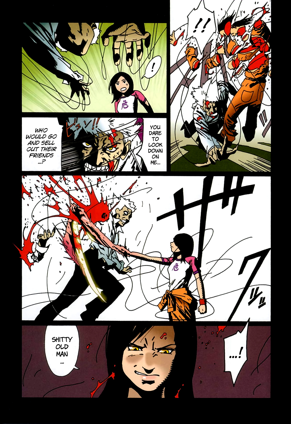 Bloody Mary Chapter 6 page 11 - Chapter 6: attack