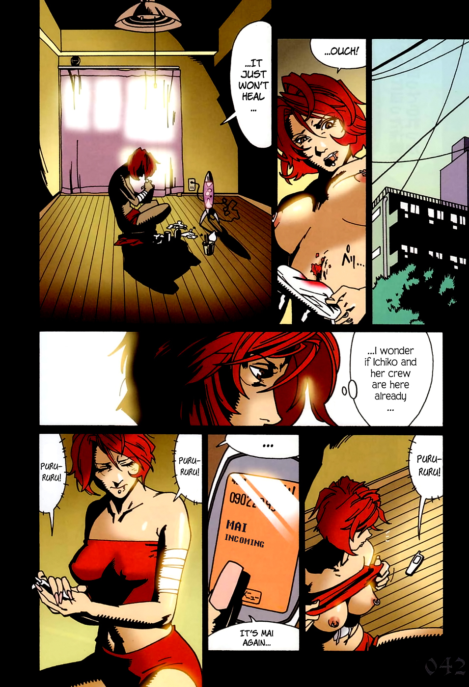 Bloody Mary Chapter 6 page 4 - Chapter 6: attack