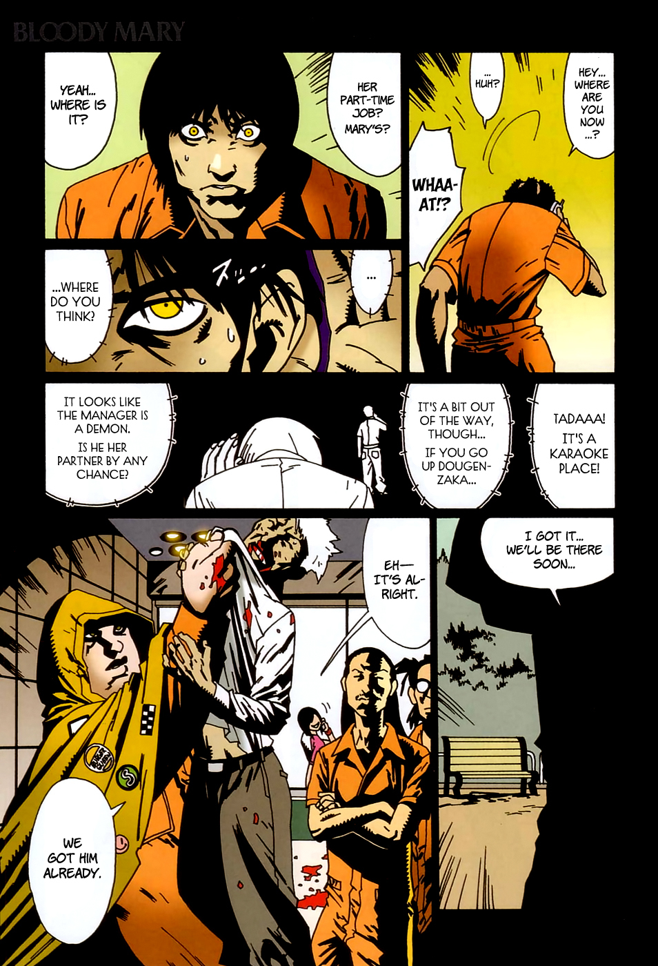 Bloody Mary Chapter 6 page 9 - Chapter 6: attack