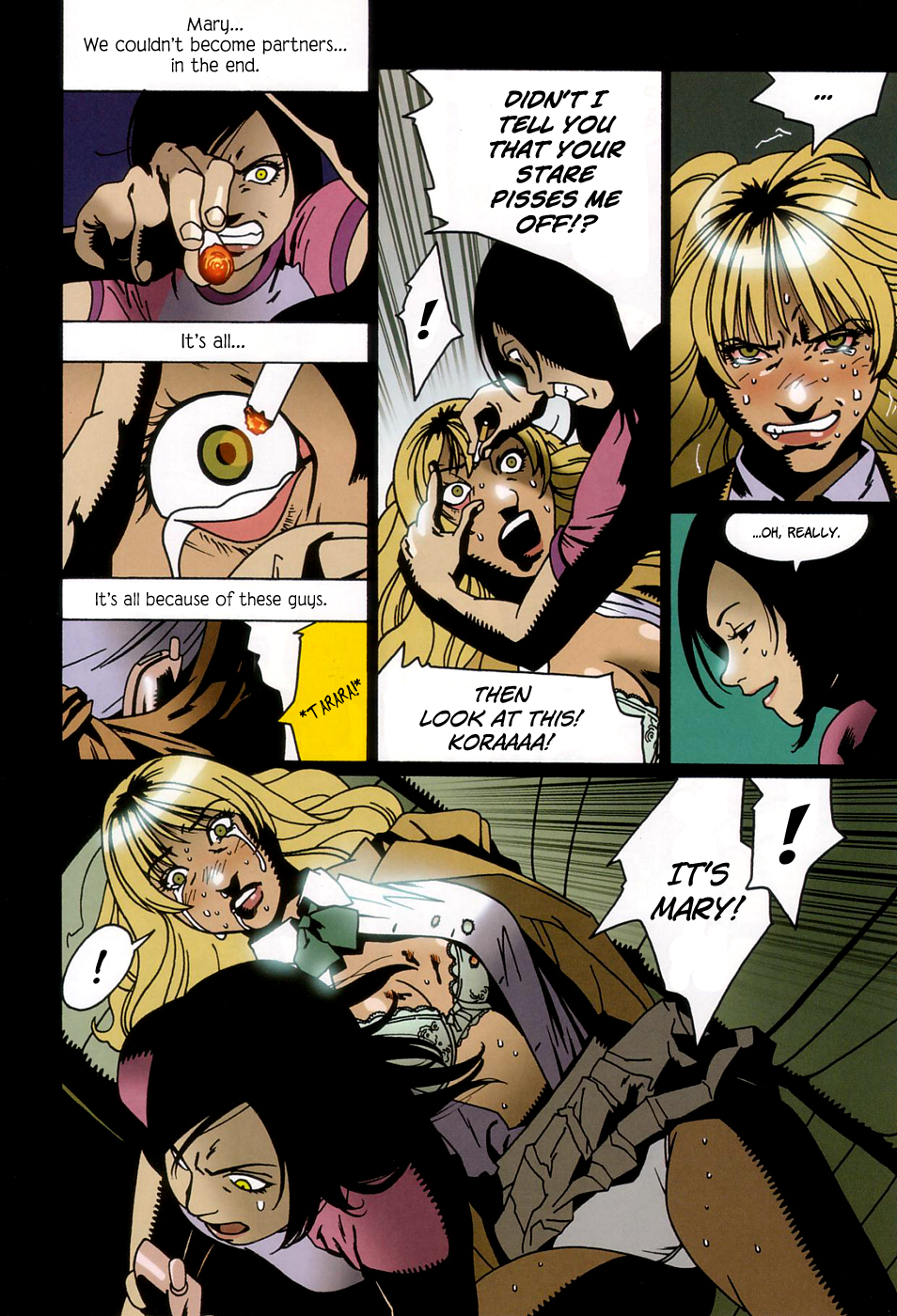 Bloody Mary Chapter 7 page 18 - Chapter 7: fly