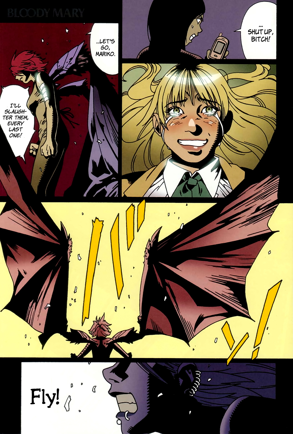 Bloody Mary Chapter 7 page 21 - Chapter 7: fly