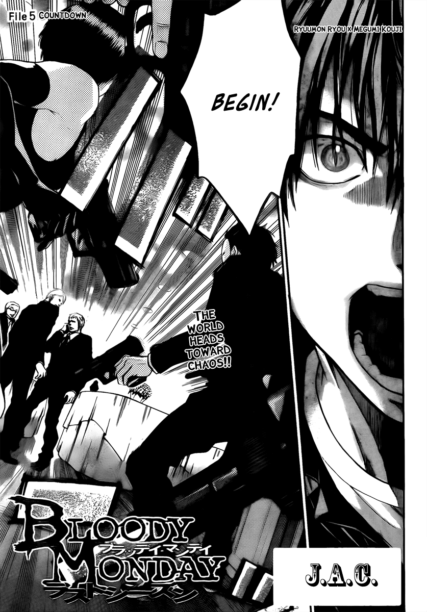 Bloody Monday - Last Season Chapter 5 page 1 - Chapter 5: Countdown