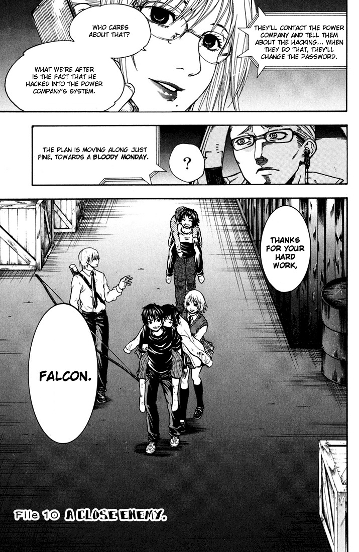 Bloody Monday Chapter 10 page 1 - Chapter 10: A Close Enemy