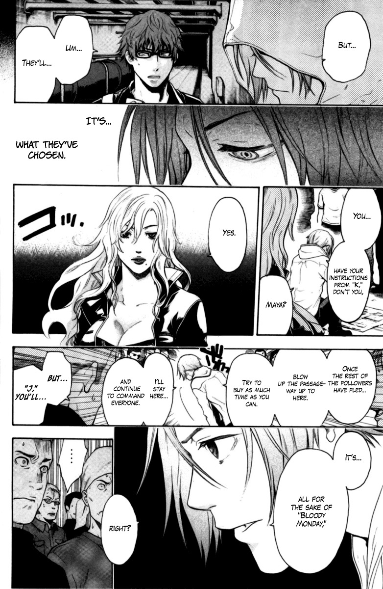 Bloody Monday Chapter 76 page 10 - Chapter 76: An Important Objective, a Small Sacrifice