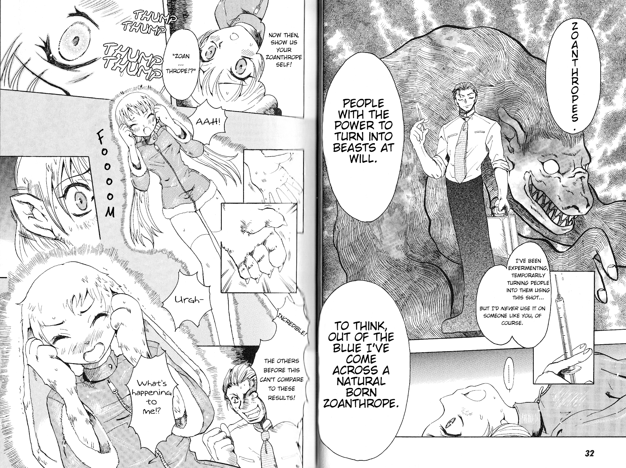 Bloody Roar the Fang Chapter 1 page 18 - Chapter 1: Wolf Man - The Fang