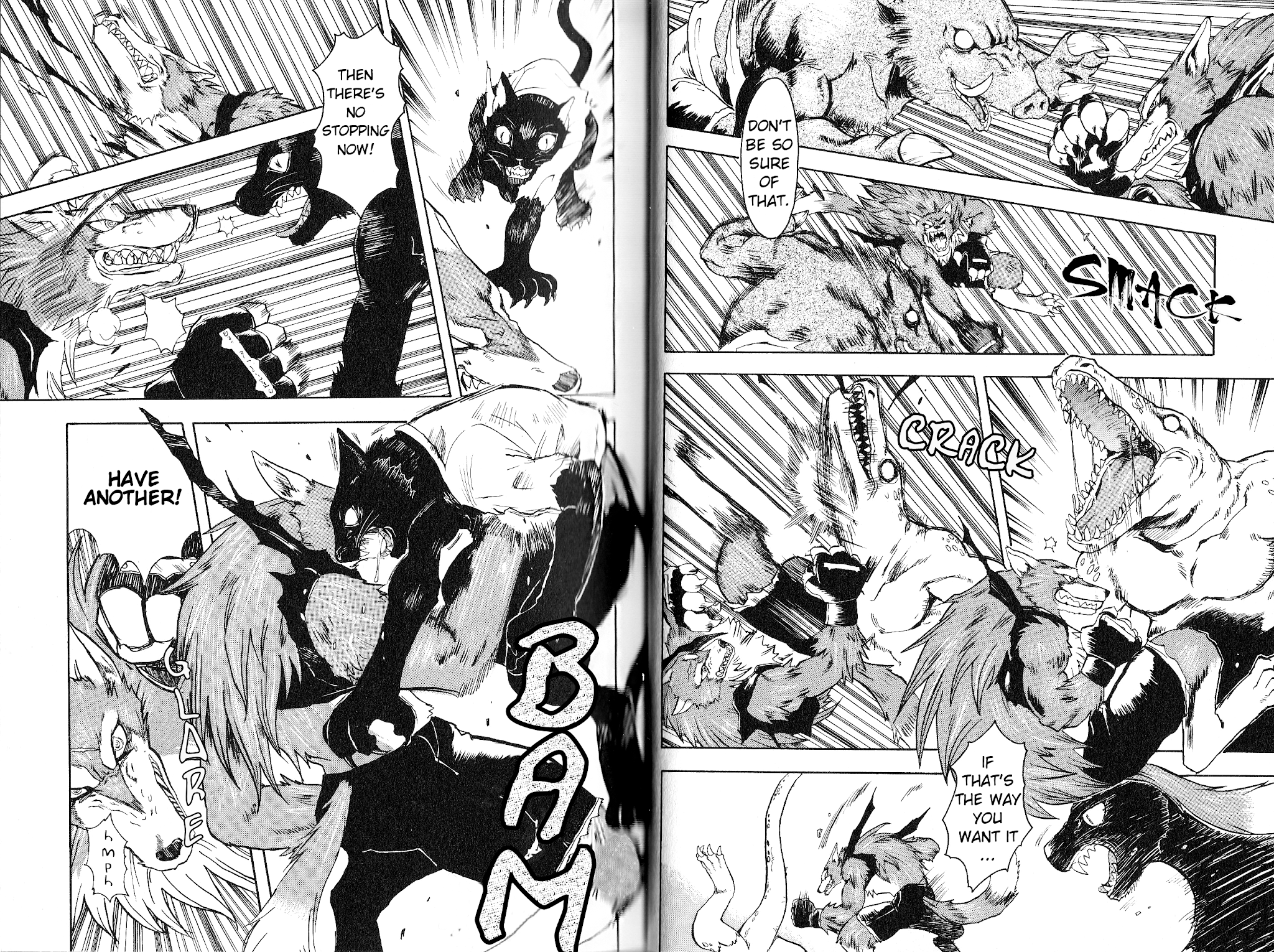 Bloody Roar the Fang Chapter 1 page 23 - Chapter 1: Wolf Man - The Fang