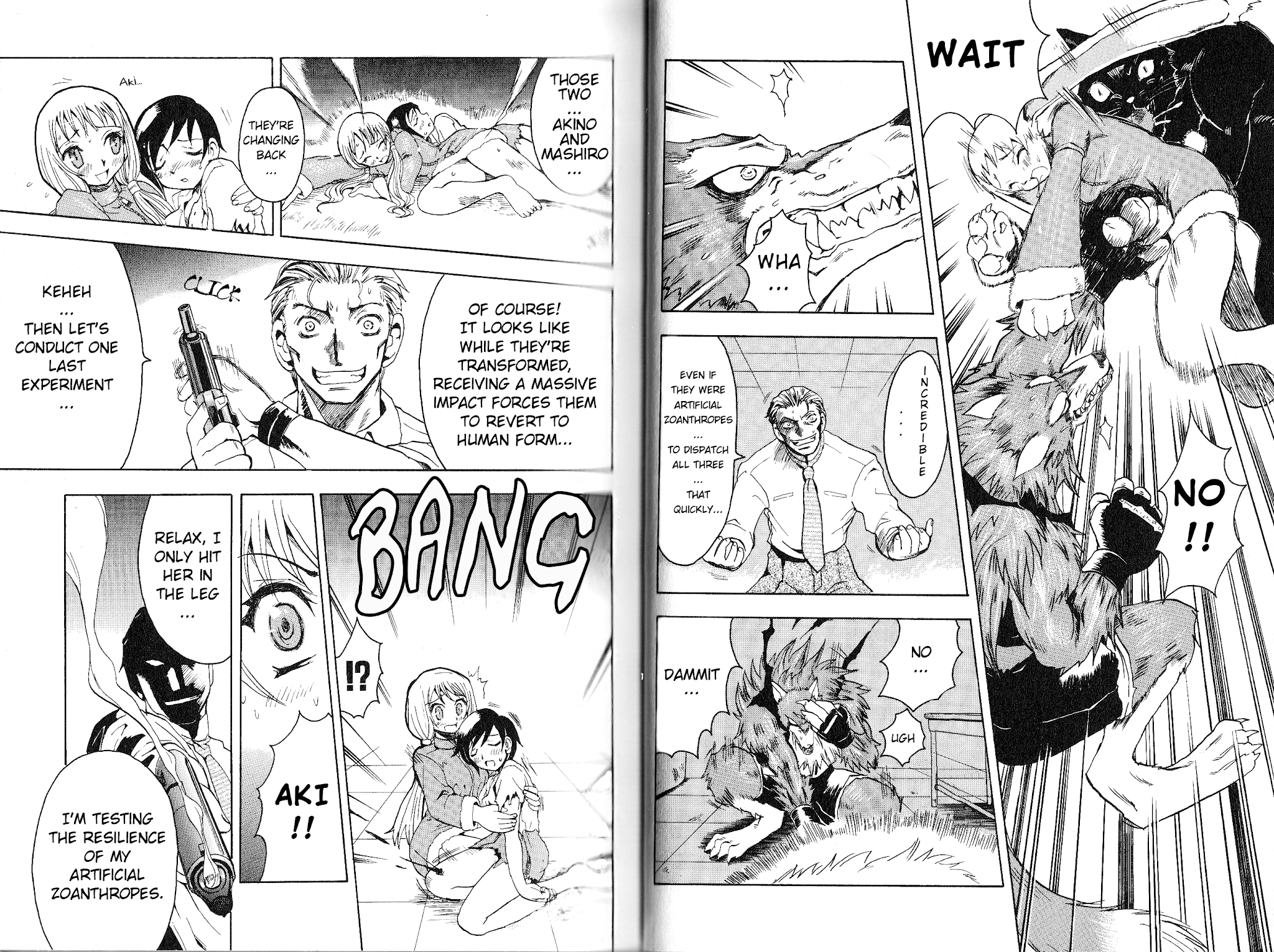 Bloody Roar the Fang Chapter 1 page 24 - Chapter 1: Wolf Man - The Fang