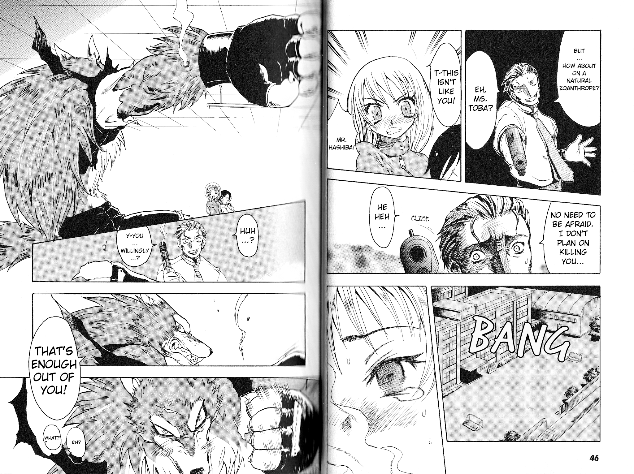 Bloody Roar the Fang Chapter 1 page 25 - Chapter 1: Wolf Man - The Fang