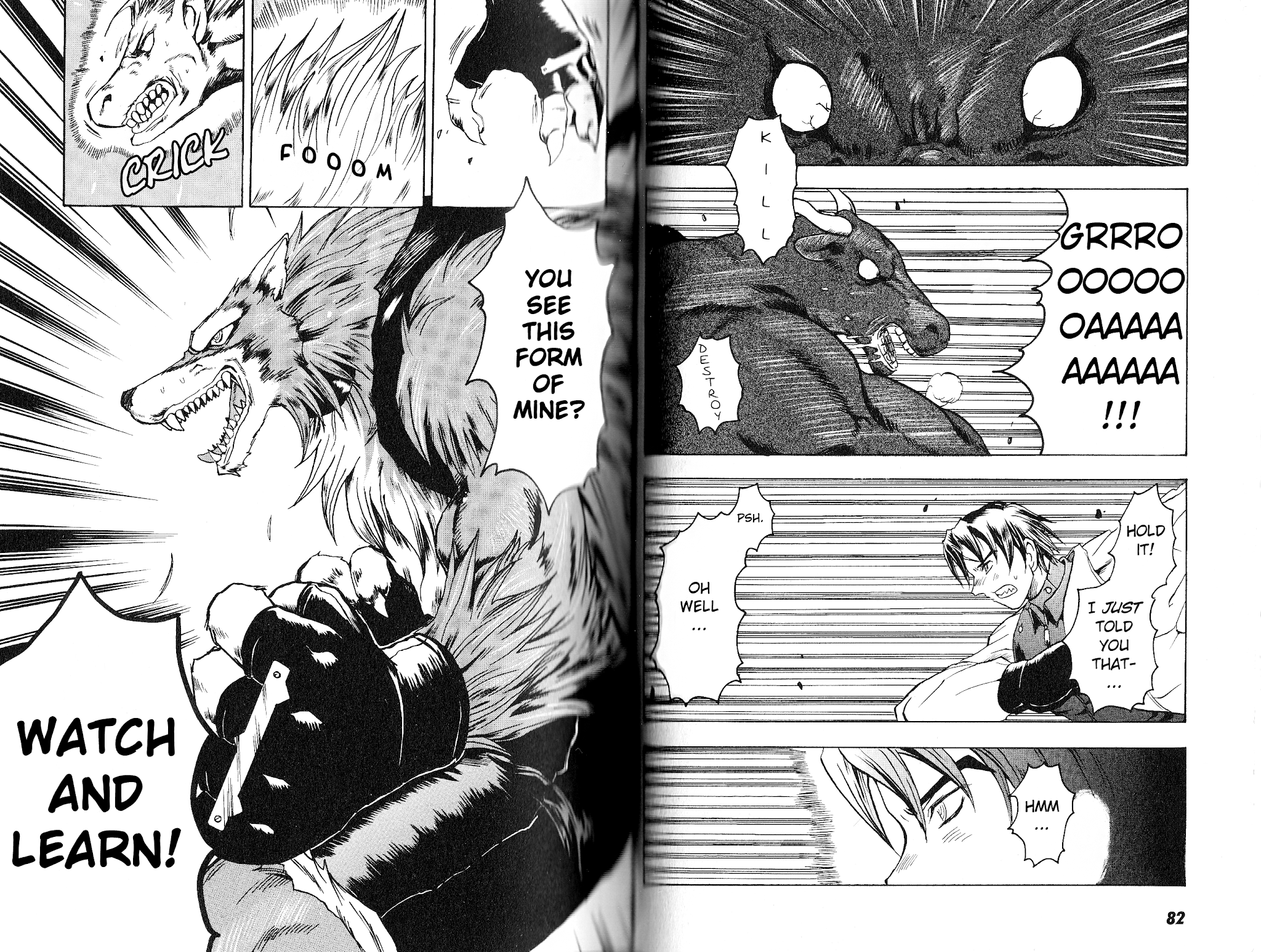 Bloody Roar the Fang Chapter 2 page 13 - Chapter 2: Bull-Headed Demon - Ghost of the Minotaur
