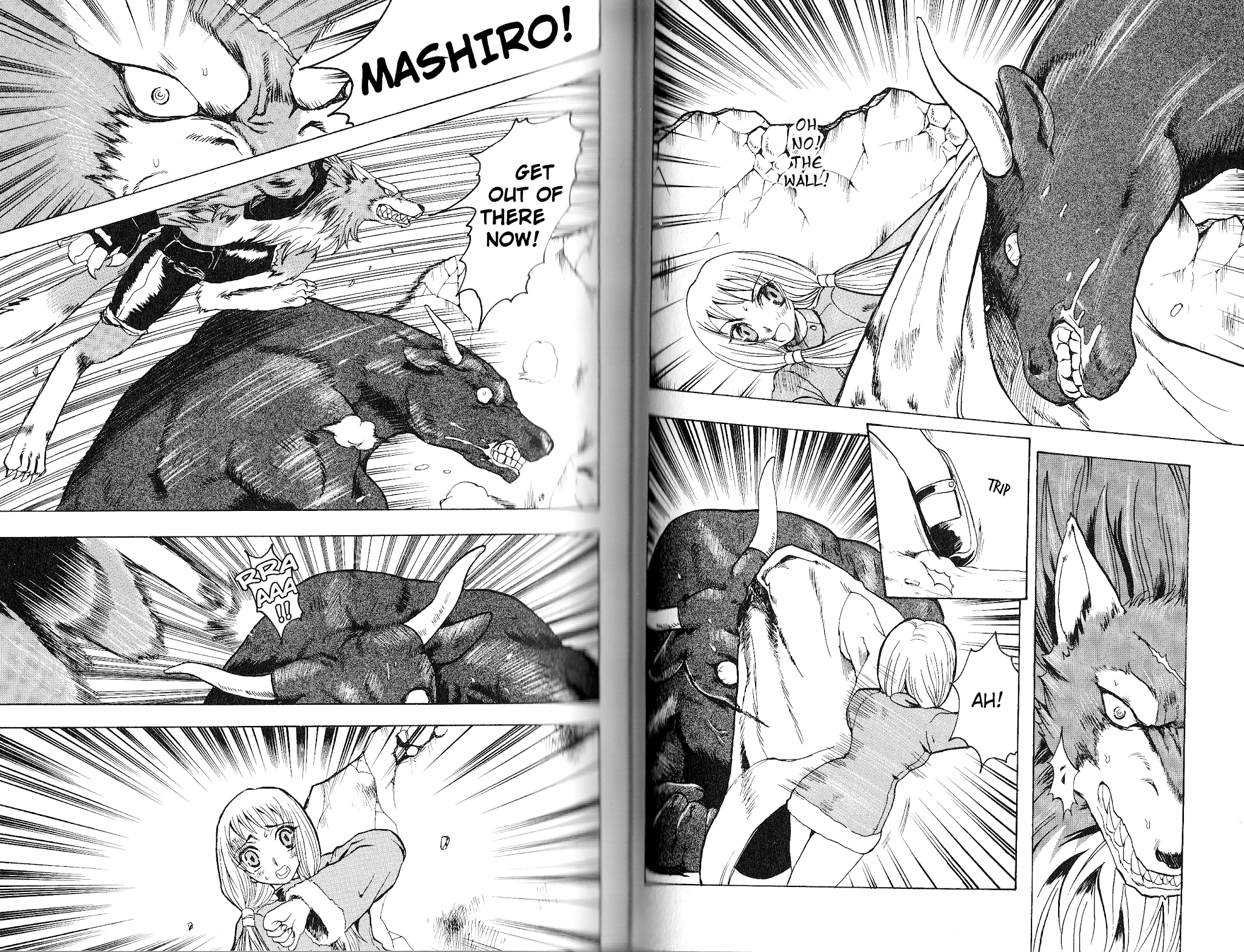 Bloody Roar the Fang Chapter 2 page 17 - Chapter 2: Bull-Headed Demon - Ghost of the Minotaur