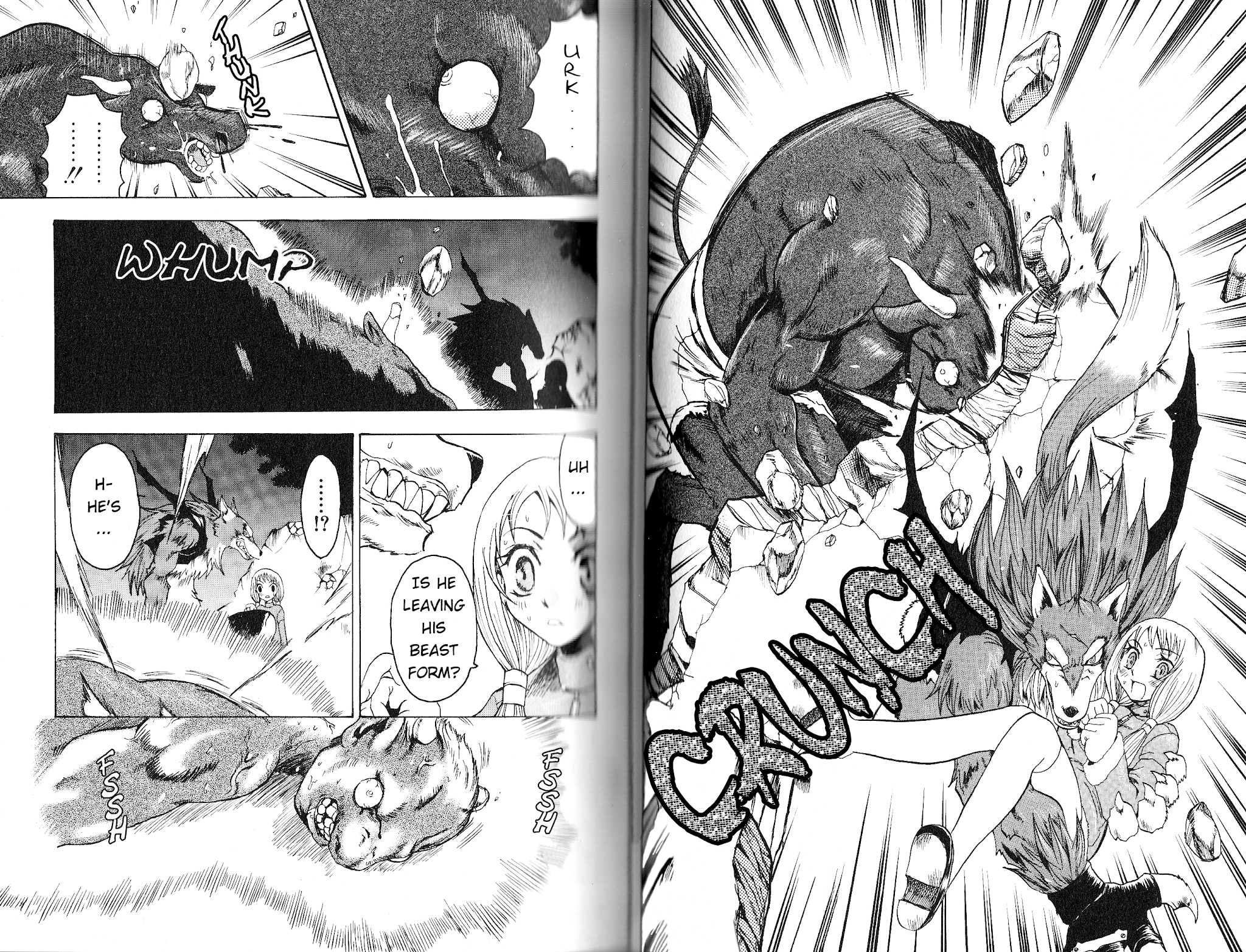 Bloody Roar the Fang Chapter 2 page 18 - Chapter 2: Bull-Headed Demon - Ghost of the Minotaur