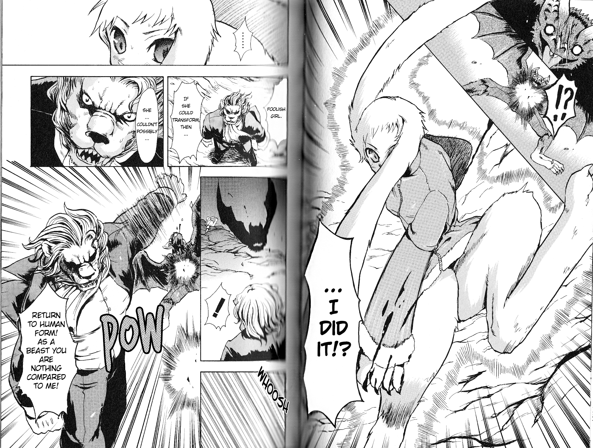 Bloody Roar the Fang Chapter 3 page 12 - Chapter 3: Encounter with the Grimacing Man
