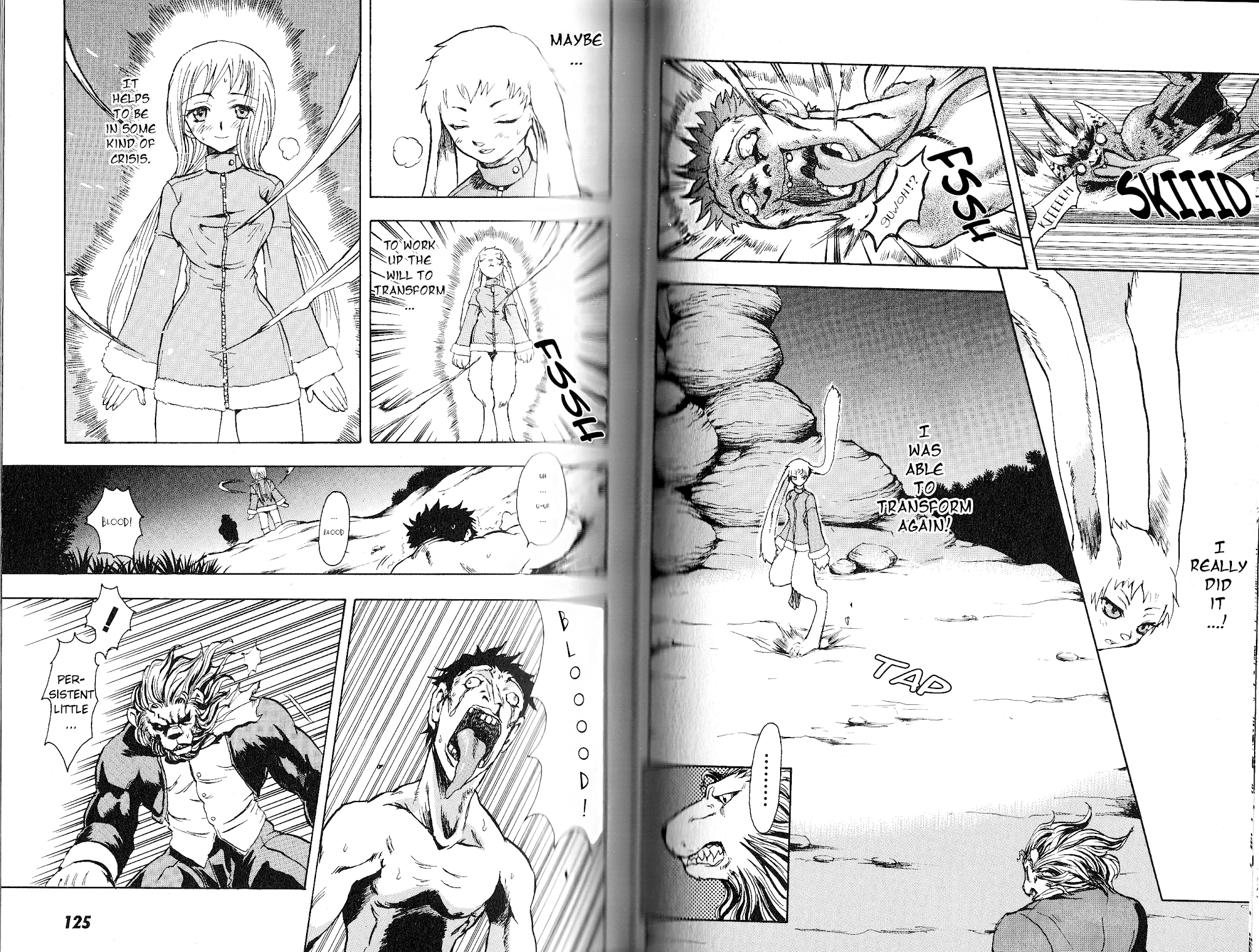 Bloody Roar the Fang Chapter 3 page 13 - Chapter 3: Encounter with the Grimacing Man