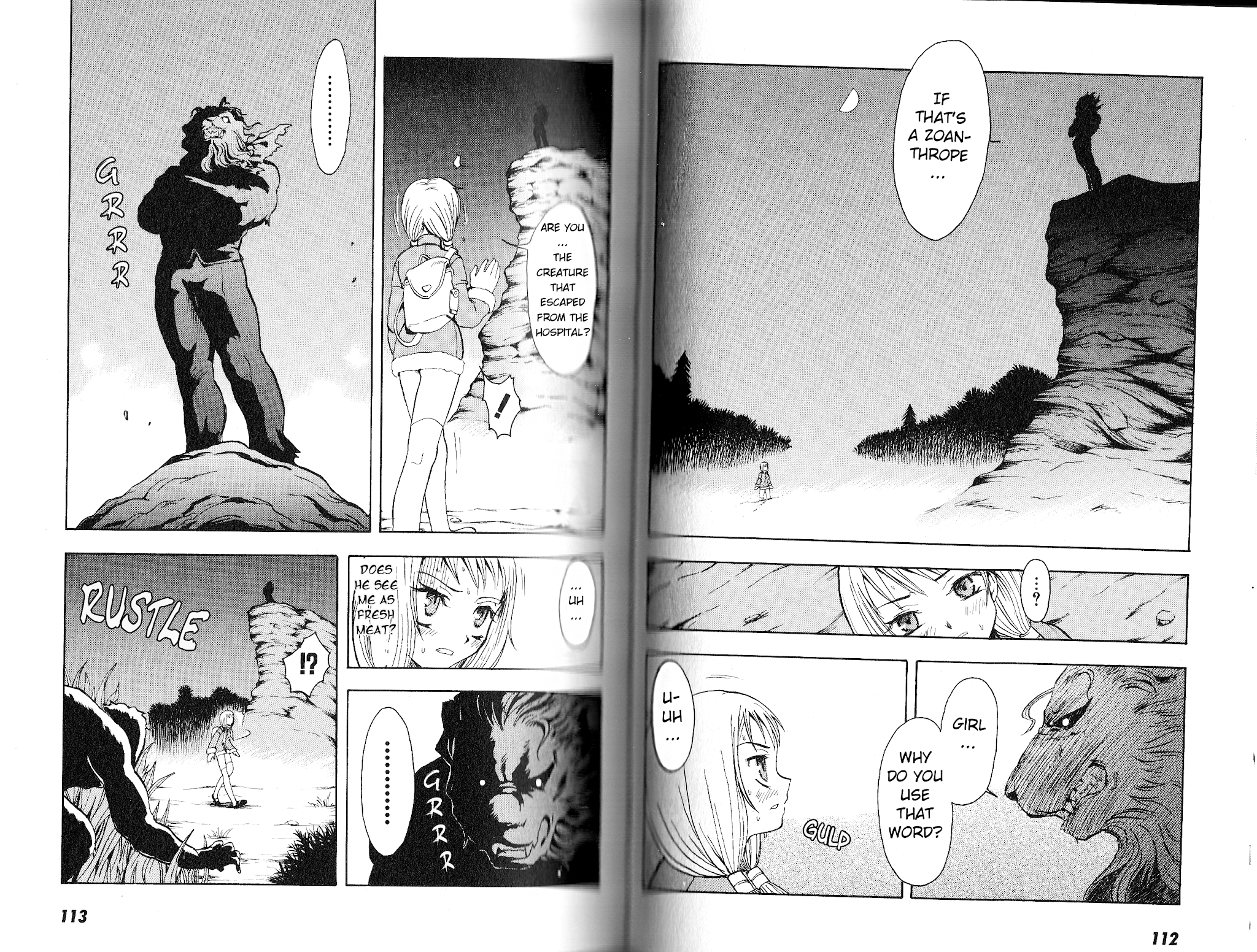 Bloody Roar the Fang Chapter 3 page 7 - Chapter 3: Encounter with the Grimacing Man
