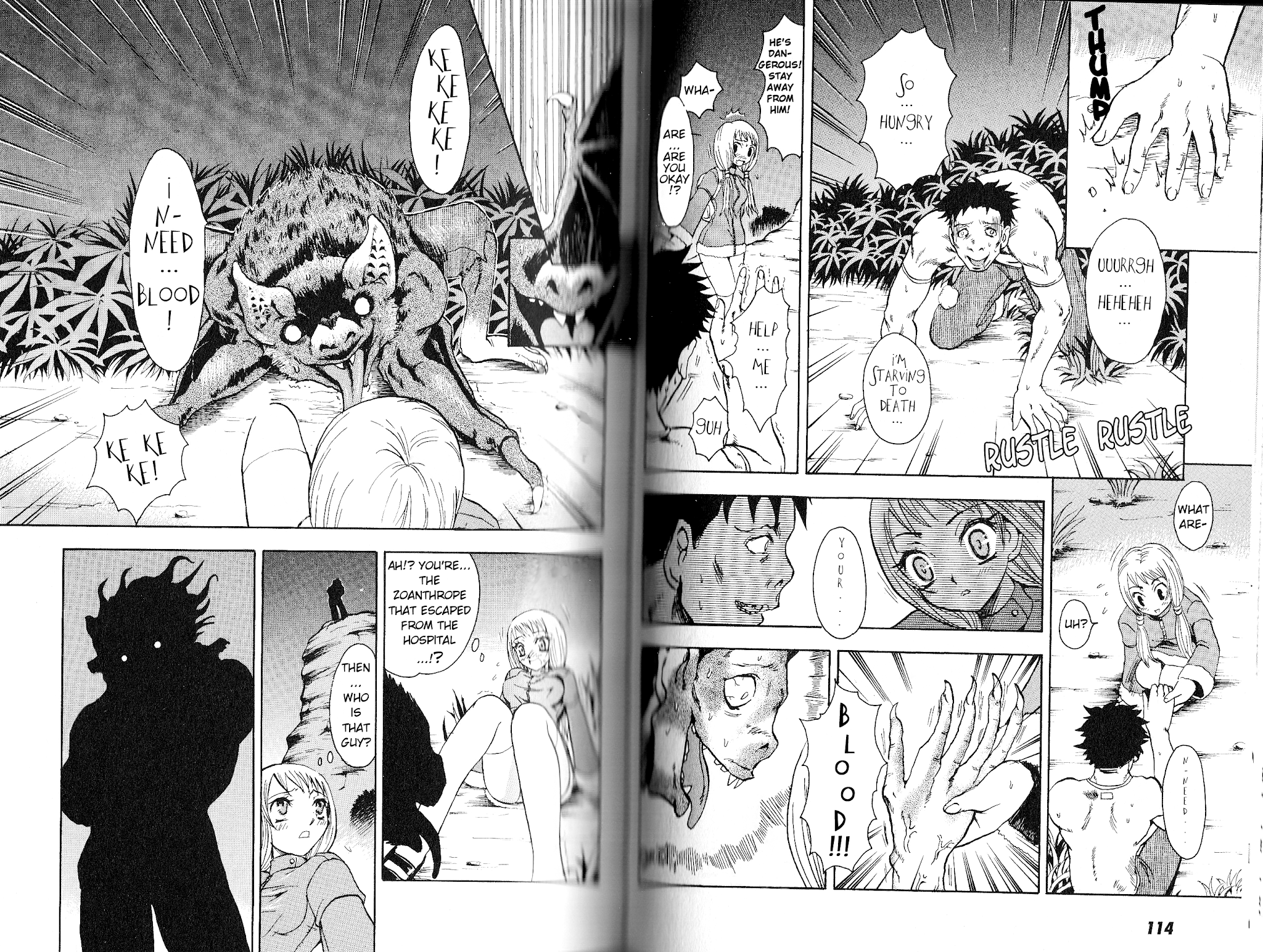 Bloody Roar the Fang Chapter 3 page 8 - Chapter 3: Encounter with the Grimacing Man
