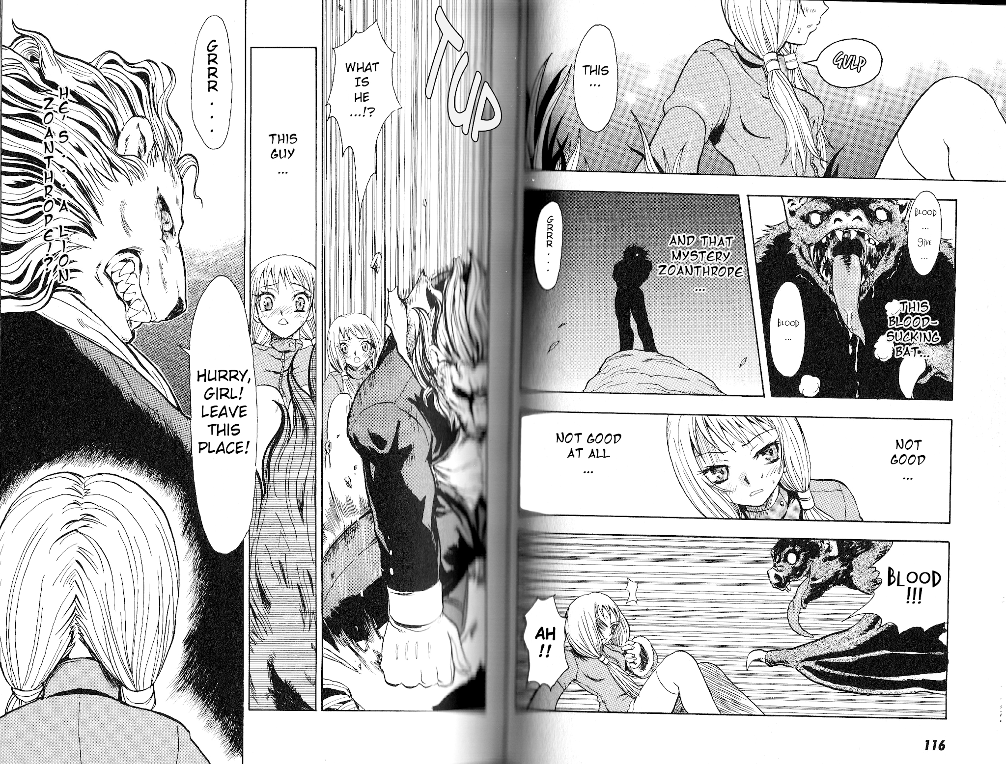 Bloody Roar the Fang Chapter 3 page 9 - Chapter 3: Encounter with the Grimacing Man