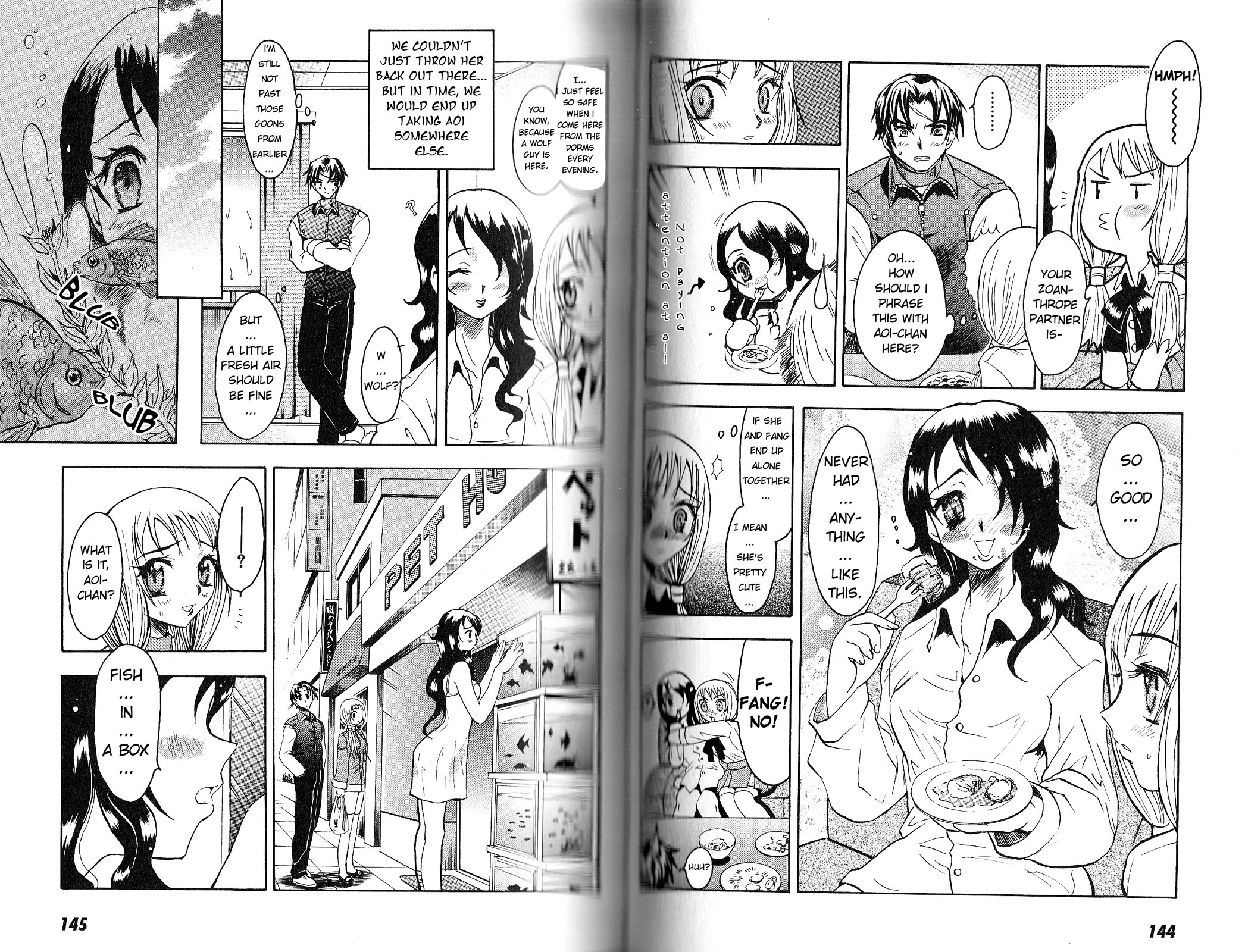 Bloody Roar the Fang Chapter 4 page 7 - Chapter 4: Aoi in the Rain