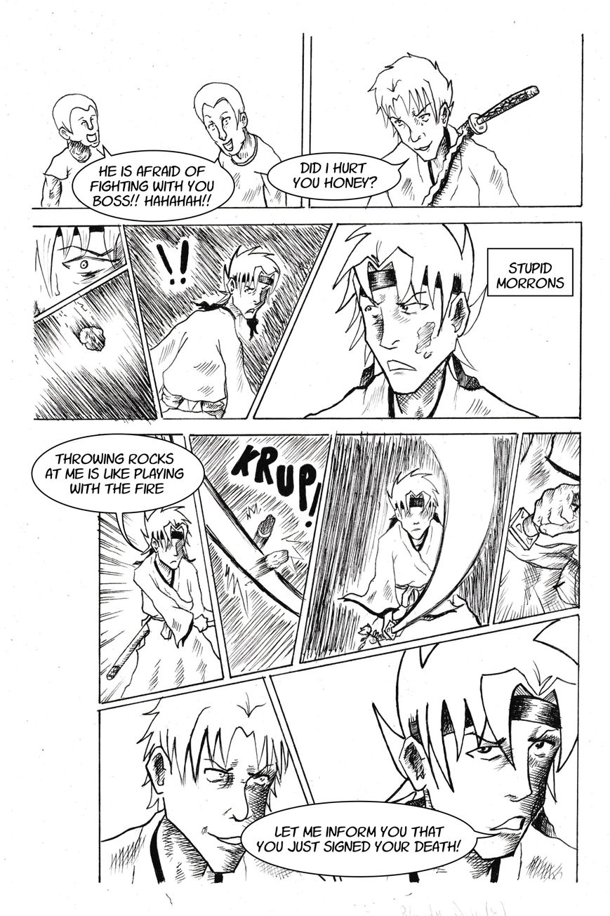 Bloody Rose Chapter 2 page 10 - Chapter 2 : The illegal Pass
