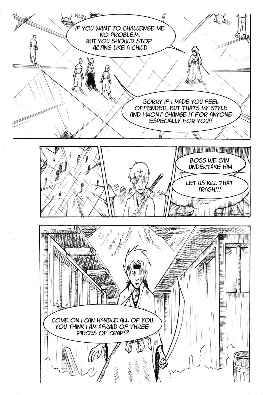 Bloody Rose Chapter 2 page 11 - Chapter 2 : The illegal Pass