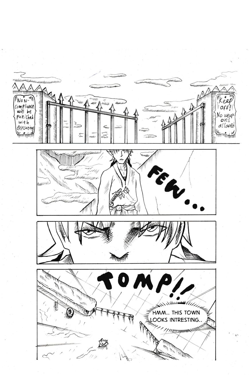 Bloody Rose Chapter 2 page 4 - Chapter 2 : The illegal Pass