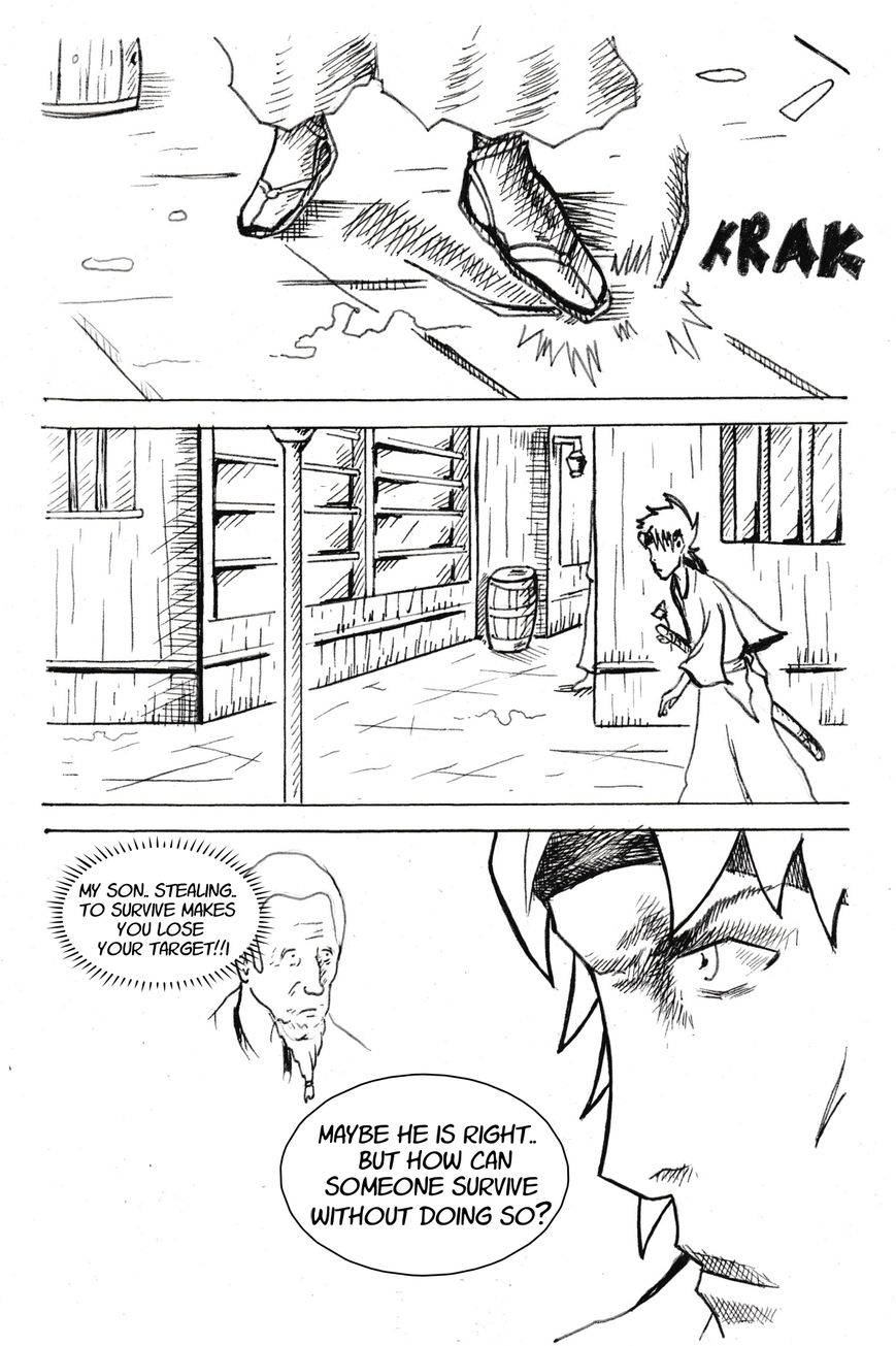 Bloody Rose Chapter 2 page 6 - Chapter 2 : The illegal Pass
