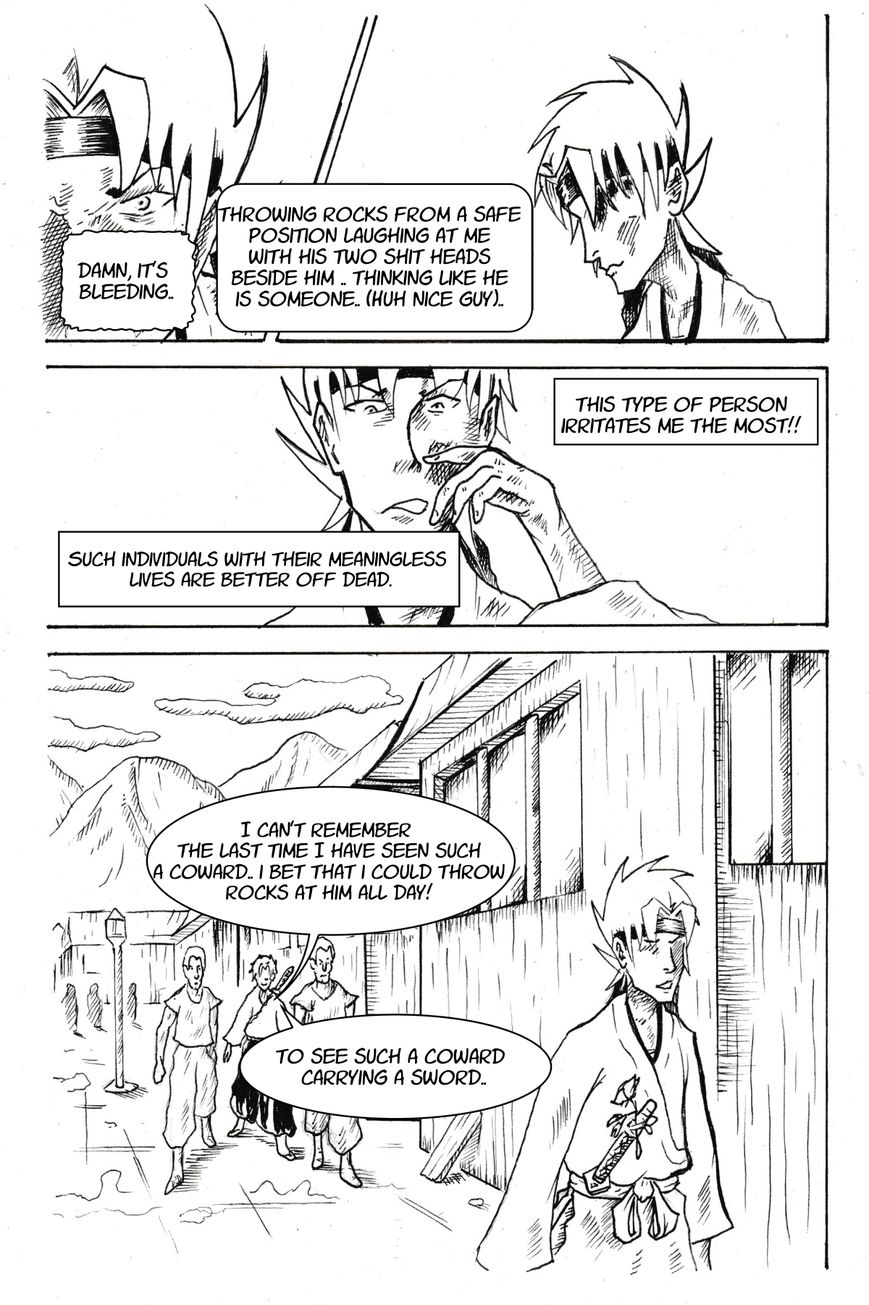 Bloody Rose Chapter 2 page 9 - Chapter 2 : The illegal Pass