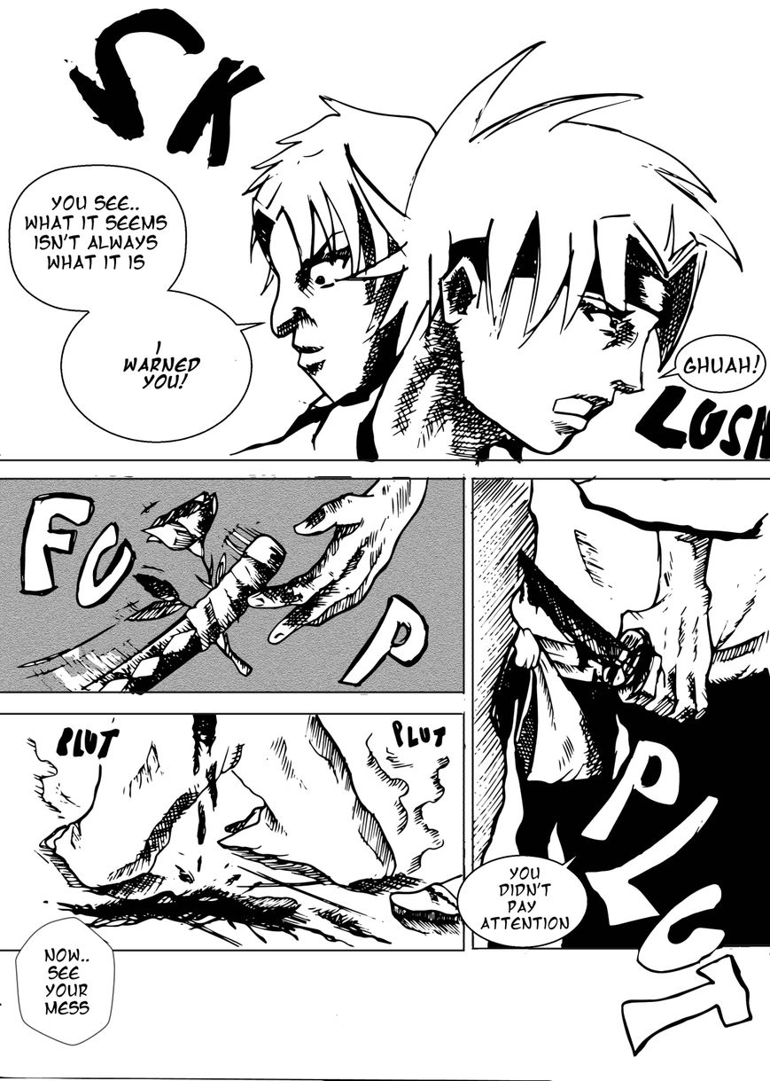 Bloody Rose Chapter 3 page 14 - Chapter 3 : Different realities