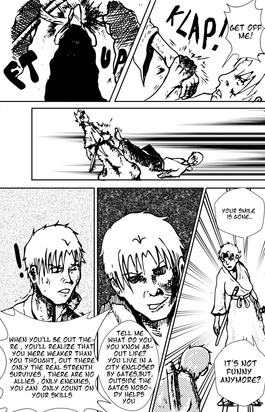 Bloody Rose Chapter 3 page 8 - Chapter 3 : Different realities
