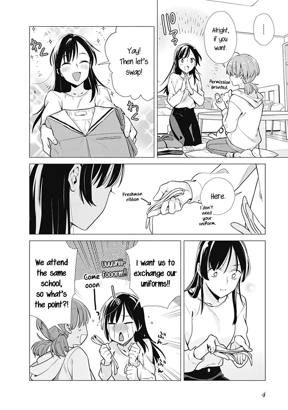 Bloom Into You: Official Comic Anthology Chapter 1 page 5 - Chapter 1: Can I Bloom Into You Someday? (Yutaka Hiiragi)