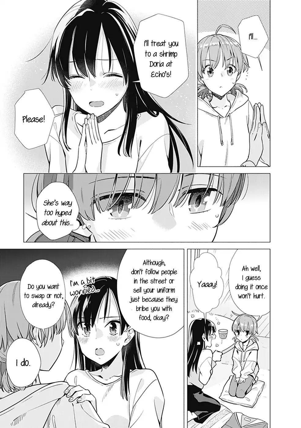 Bloom Into You: Official Comic Anthology Chapter 1 page 6 - Chapter 1: Can I Bloom Into You Someday? (Yutaka Hiiragi)