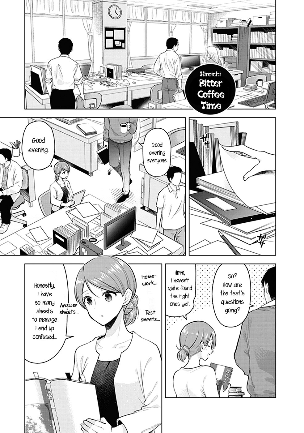 Bloom Into You: Official Comic Anthology Chapter 10 page 2 - Chapter 10: Bitter Coffee Time