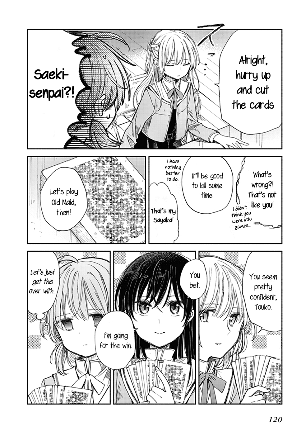 Bloom Into You: Official Comic Anthology Chapter 11 page 3 - Chapter 11: Let's Play with Senpai