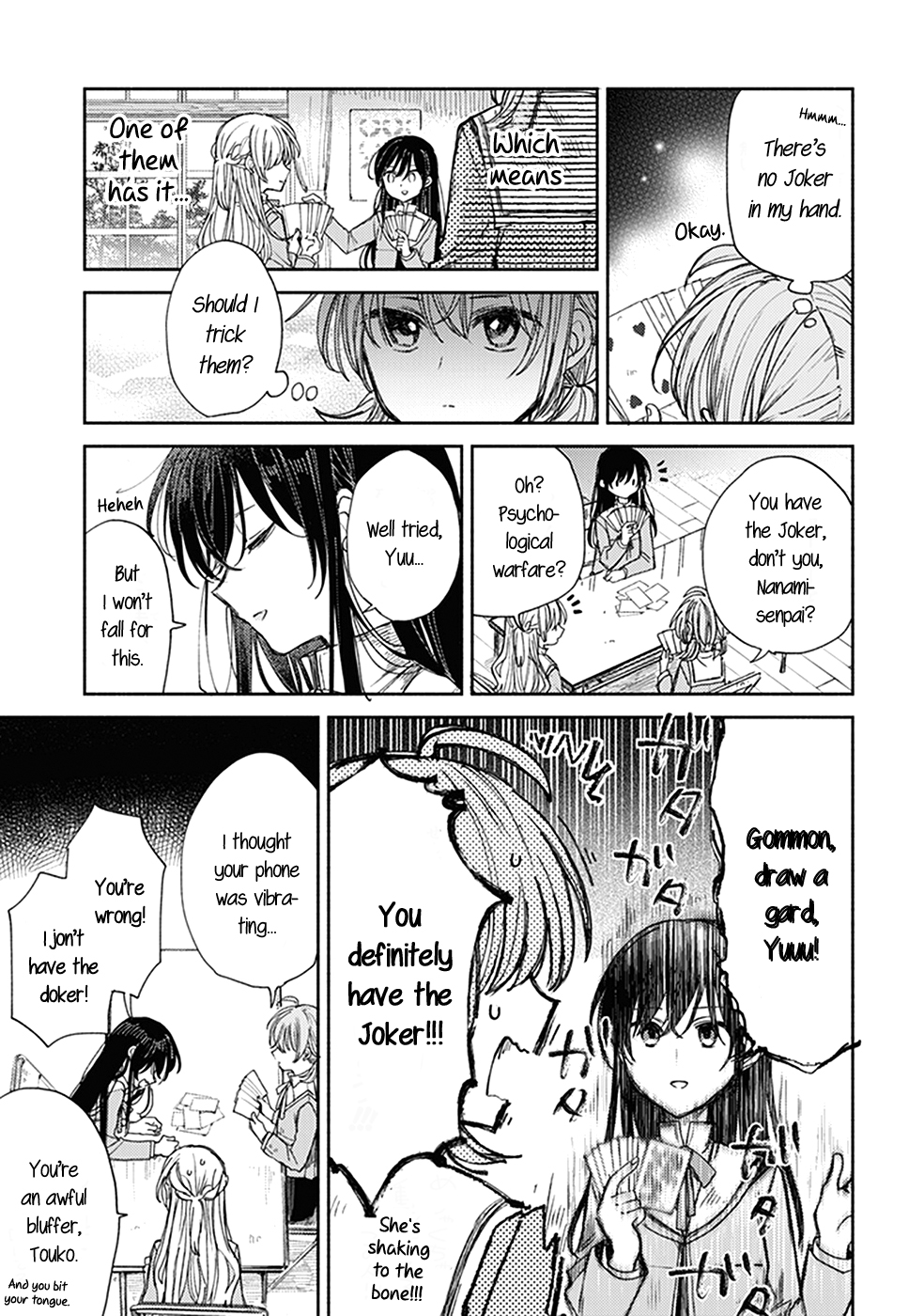 Bloom Into You: Official Comic Anthology Chapter 11 page 4 - Chapter 11: Let's Play with Senpai